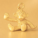 24ct Pure Gold - Baby Monkey Charm