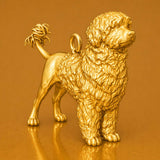 24ct Pure Gold - Portuguese Water Dog Charm
