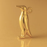 24ct Pure Gold - King Penguin Charm