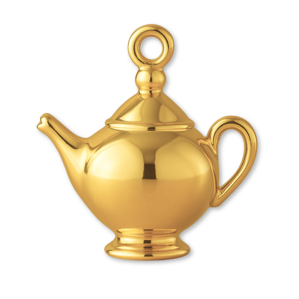24ct Pure Gold - Classic Teapot Charm