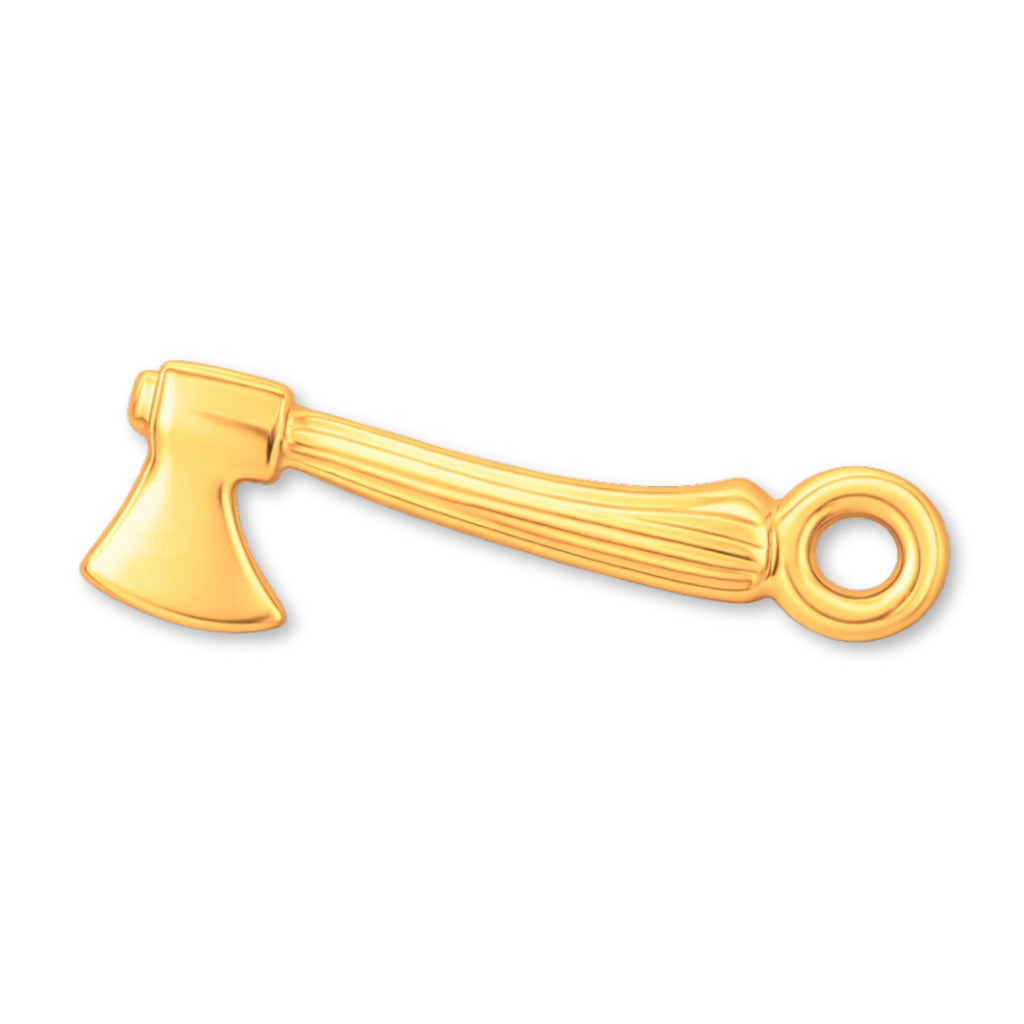 24ct Pure Gold - Camping Hatchet Charm