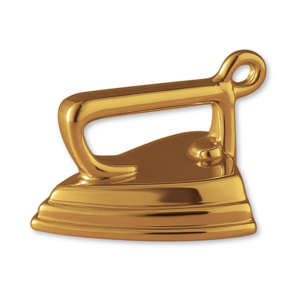 9ct Yellow Gold - Vintage Iron Charm