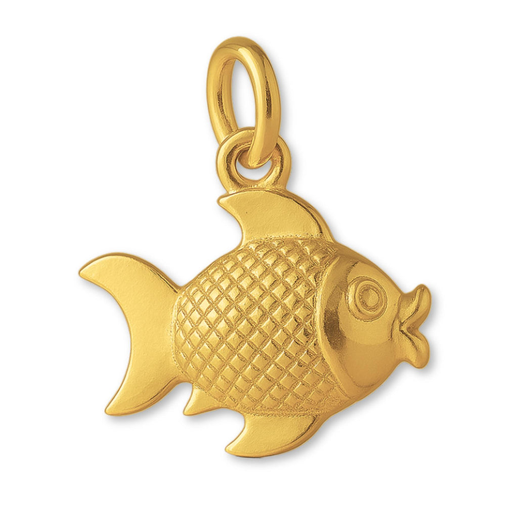 24ct Pure Gold - Lucky Goldfish Charm