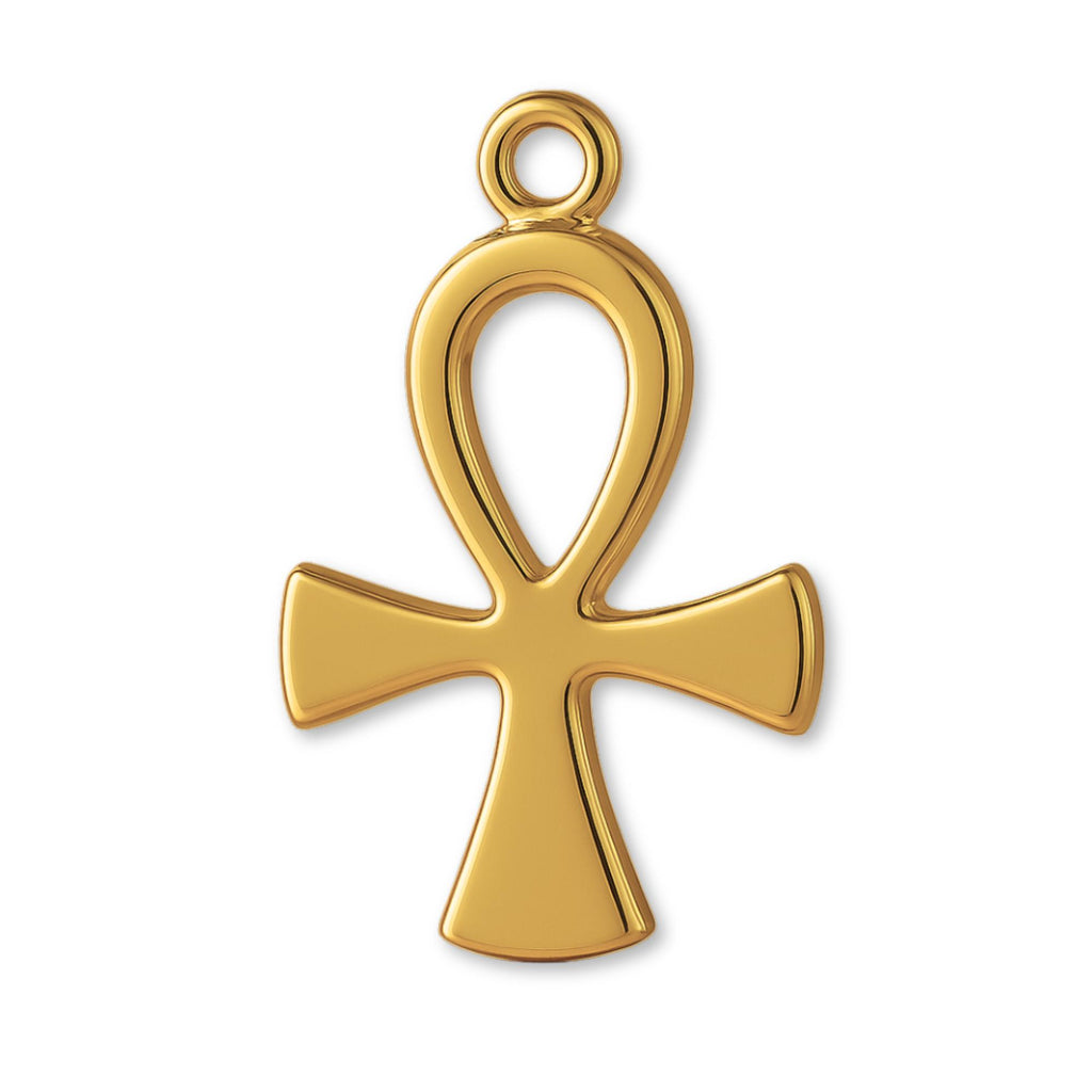 24ct Pure Gold - Egyptian Ankh Charm