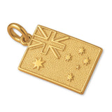 24ct Pure Gold - Australian Flag Charm