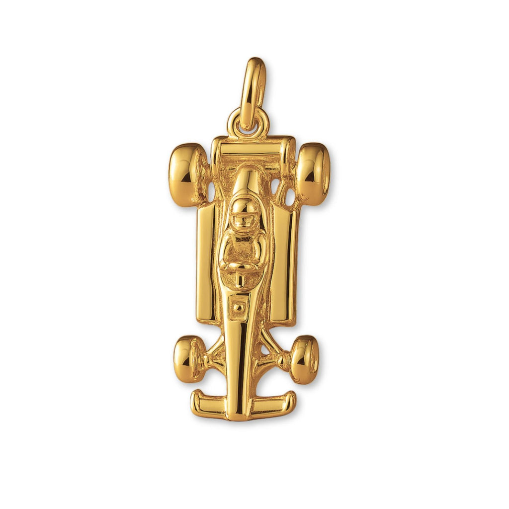 24ct Pure Gold - Formula 1 Racing Car Charm