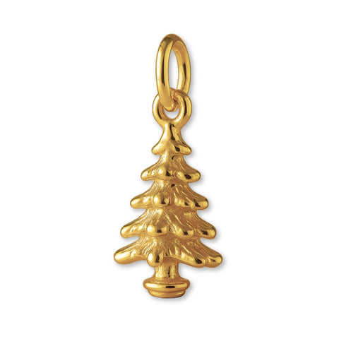 24ct Pure Gold - Pine Christmas Tree Charm