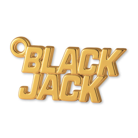 24ct Pure Gold - BLACK JACK Charm