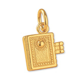 24ct Pure Gold - Book Worm Charm