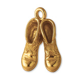 24ct Pure Gold - Rustic Work Boots Charm