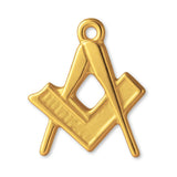24ct Pure Gold - Freemason Charm