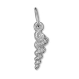 950 Platinum - Spindle Shell Charm