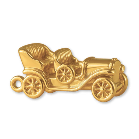 24ct Pure Gold - Open-Top Vintage Car Charm