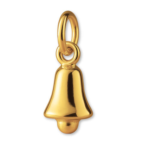 24ct Pure Gold - Classic Christmas Bell Charm