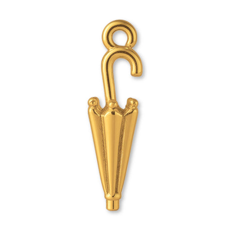 24ct Pure Gold - Classic Umbrella Charm