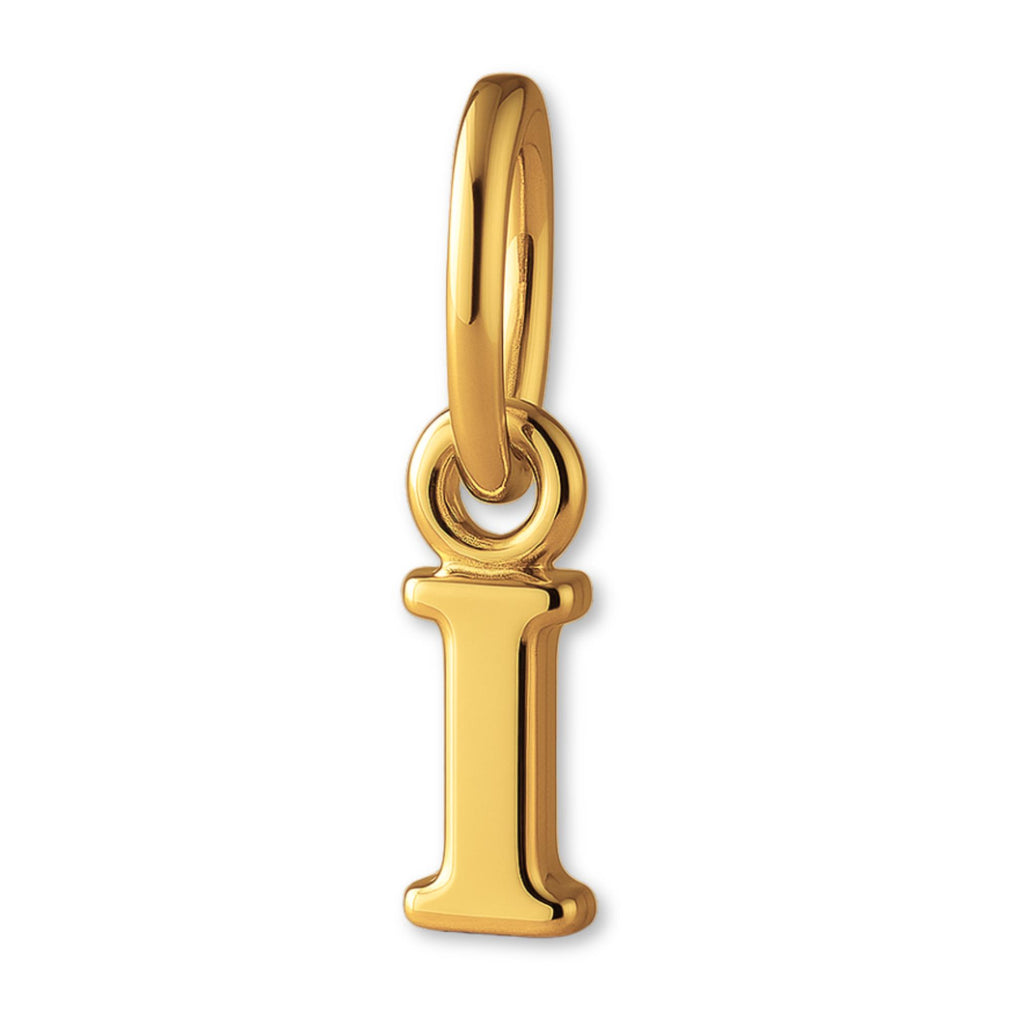 14ct Gold Plated - Petite Letter Charm