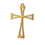 24ct Pure Gold - Openwork Crucifix Charm