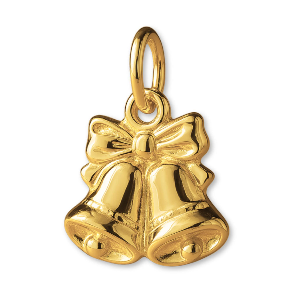 24ct Pure Gold - Traditional Christmas Bells Charm