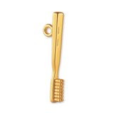24ct Pure Gold - Classic Toothbrush Charm