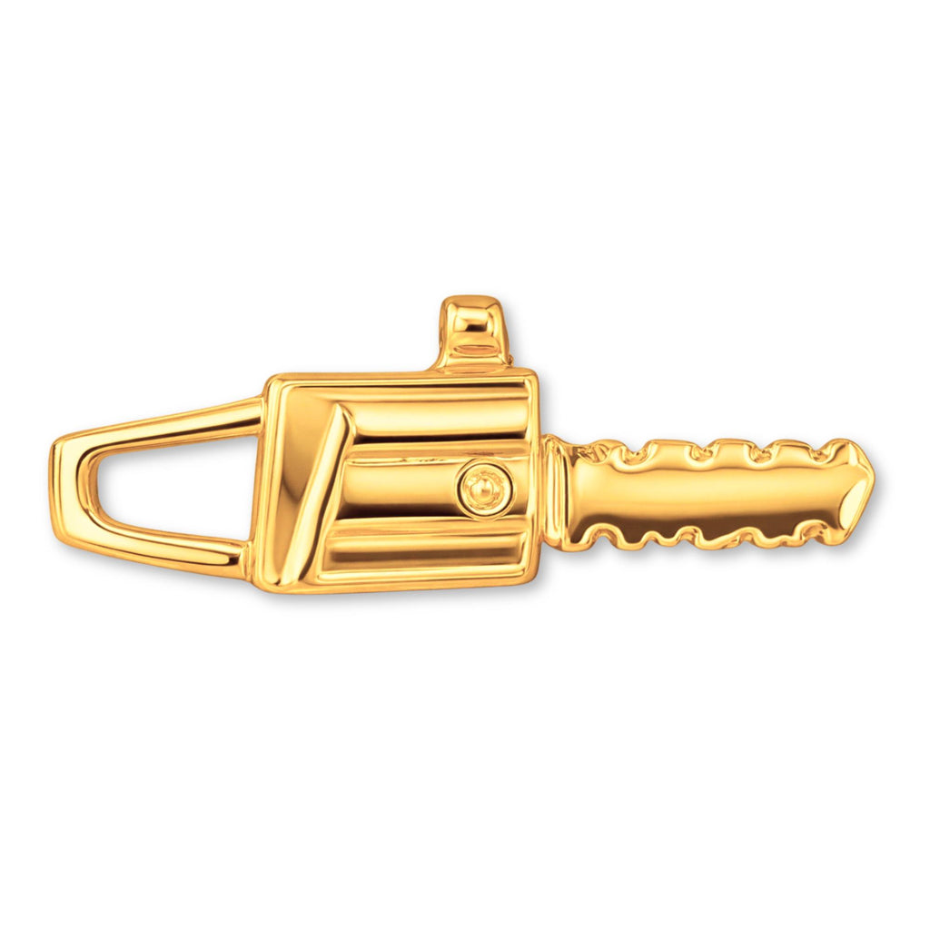 24ct Pure Gold - Loggers Chainsaw Charm