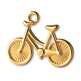 24ct Pure Gold - Mini Bicycle Charm