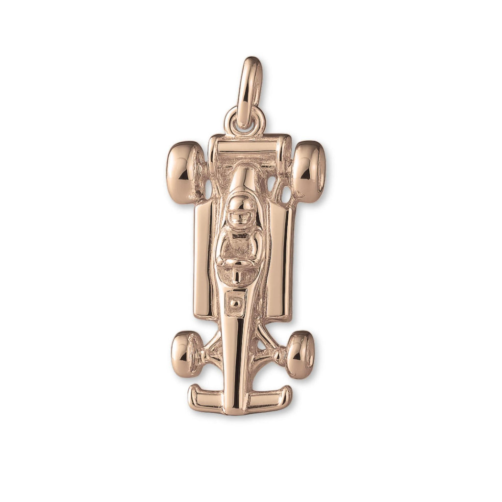 18ct Rose Gold - Formula 1 Racing Car Charm