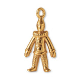 24ct Pure Gold - Circus Clown Charm