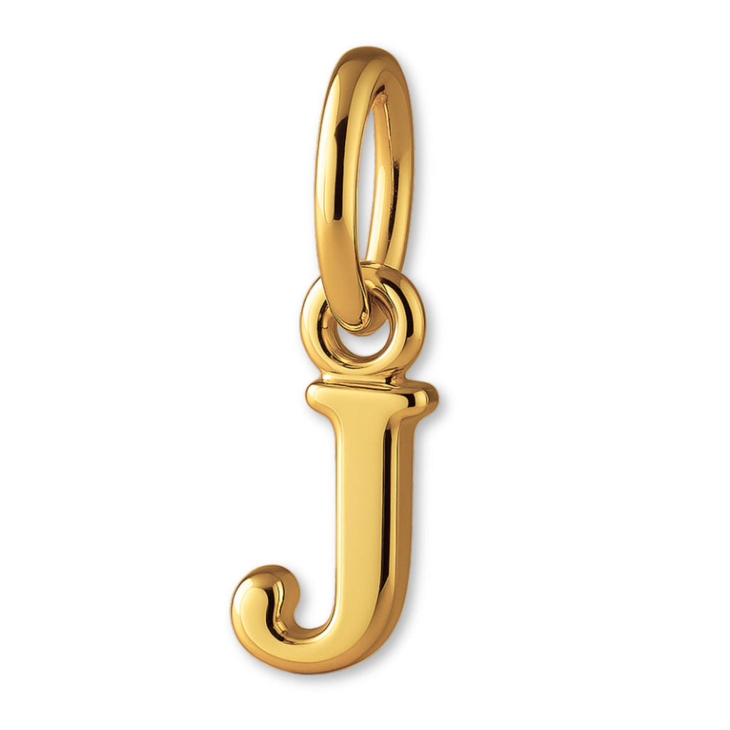14ct Gold Plated - Petite Letter Charm