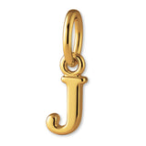 14ct Gold Plated - Petite Letter Charm