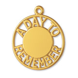 24ct Pure Gold - A Day to Remember Charm