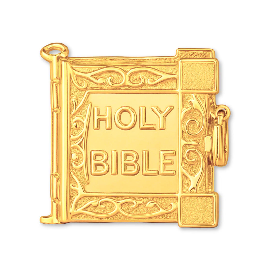 24ct Pure Gold - Holy Bible Charm