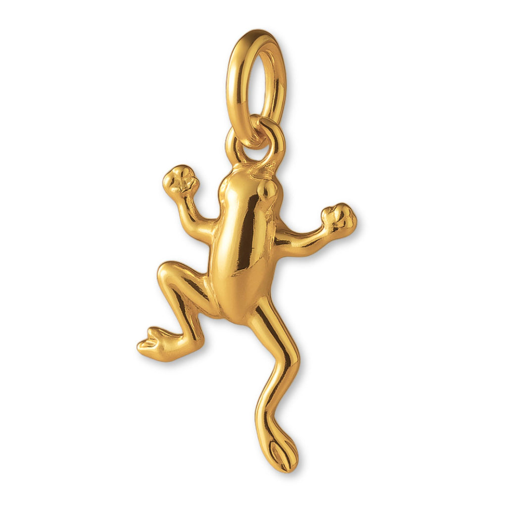 24ct Pure Gold - Pond Frog Charm