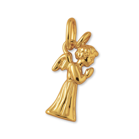 24ct Pure Gold - Praying Christmas Angel Charm