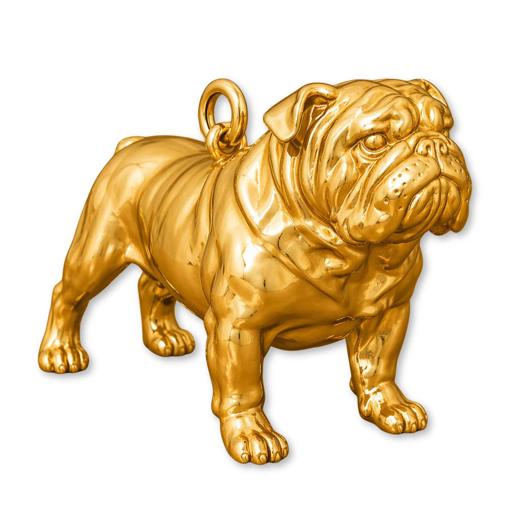 24ct Pure Gold - Bulldog Charm