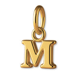 14ct Gold Plated - Petite Letter Charm