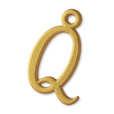 24ct Pure Gold - Cursive Letter Charm