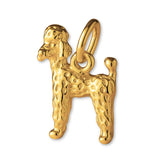 24ct Pure Gold - Poodle Dog Charm