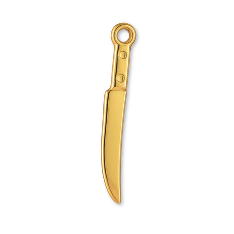 24ct Pure Gold - Chef's Knife Charm