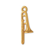 24ct Pure Gold - Tenor Trombone Charm