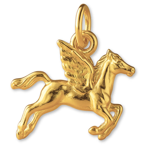 24ct Pure Gold - Flying Pegasus Charm