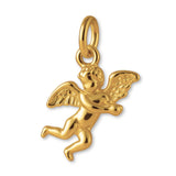 24ct Pure Gold - Minimalist Cherub Charm