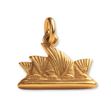 24ct Pure Gold - Minimalist Sydney Opera House Charm