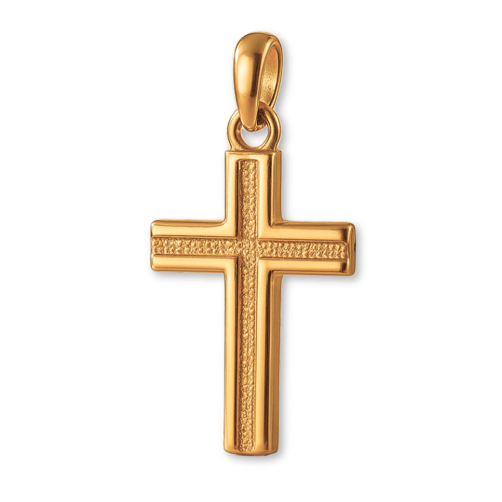24ct Pure Gold - Heritage Crucifix Charm