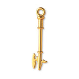 24ct Pure Gold - Halberd Axe Charm