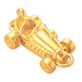24ct Pure Gold - Hot Rod Racer Charm