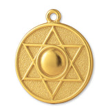 24ct Pure Gold - Star of David Amulet Charm