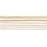 9ct Yellow Gold - Cuban Link - Chain Extender