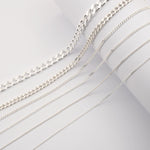 925 Sterling Silver - Cuban Link - Necklace Chain