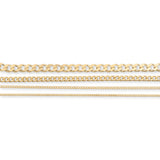 18ct Yellow Gold - Cuban Link - Bracelet Chain