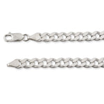 18ct White Gold - Cuban Link - Chain Extender